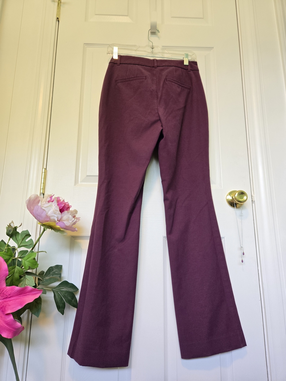 WHBM Boot-Cut Pants Sz 4 - Picture 2 of 7